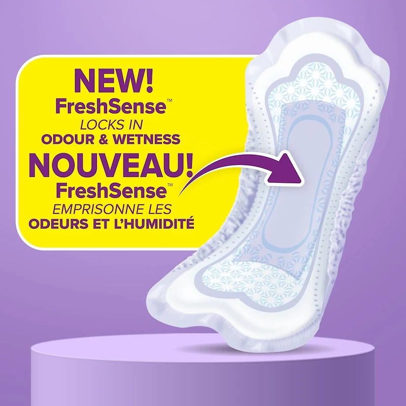Incontinence Pads, Moderate Absorbency, Regular Length