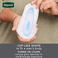 Incontinence Shields for Men, Light Absorbency
