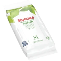 Natural Care Sensitive Baby Wipes, Unscented, 1 Soft Pack