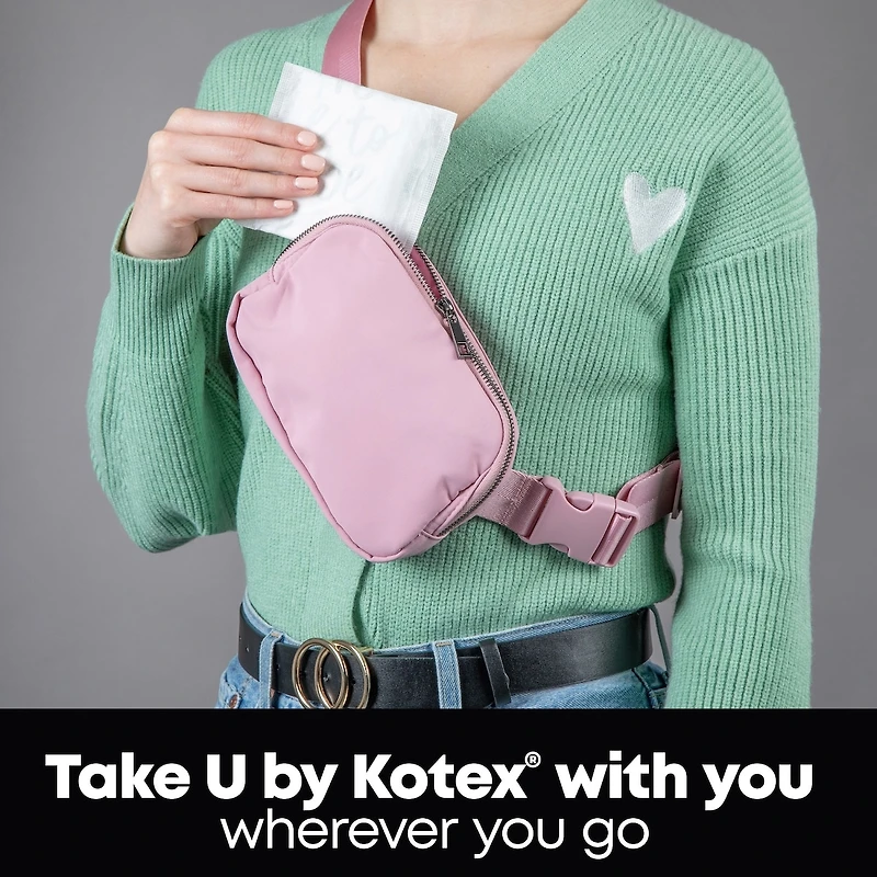 Serviettes ultraminces Clean & Secure, absorption régulière