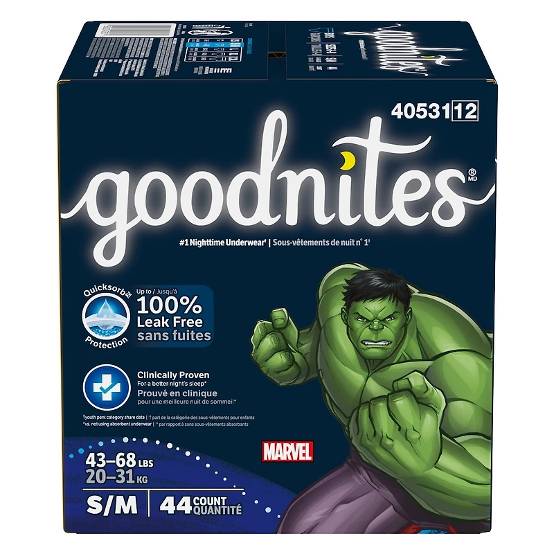 Boys' Nighttime Bedwetting Underwear