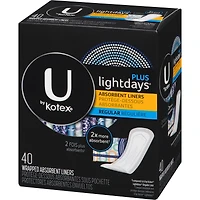 Protège-Dessous  Lightdays, Réguliers, Non Parfumés