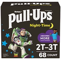 Pull-Ups Boys' Night-Time Potty Training Pants, 2T-3T, 68 Ct