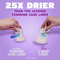 Daily Incontinence Panty Liners, Very Light Absorbency