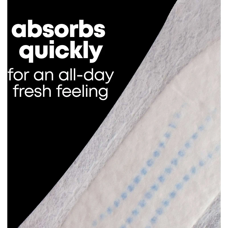 Protège-dessous Barely There, absorption légère, réguliers, emb. de 150