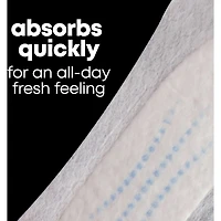 Protège-dessous Barely There, absorption légère, réguliers, emb. de 150