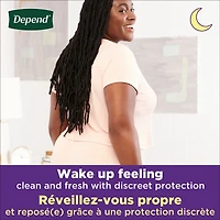 Night Defense Incontinence Underwear for Women, Overnight