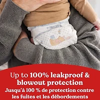 Couches pour bébés  Little Snugglers,  taille 2 (5 à 8 kg [12 à 18 livres]), 84 couches