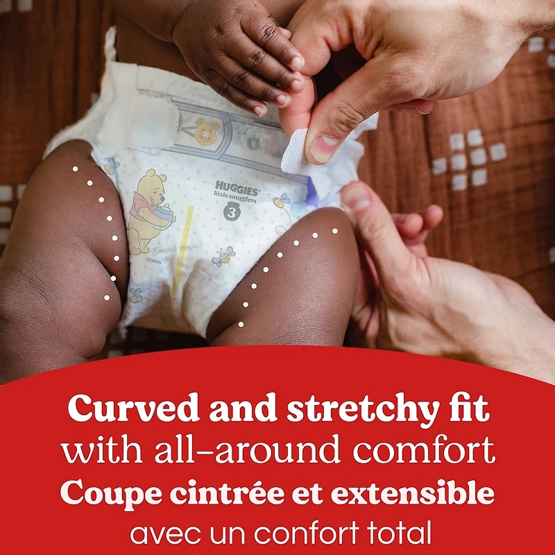 Couches pour bébés Little Snugglers, taille 4 (10 à 17 kg [22 à 37 livres