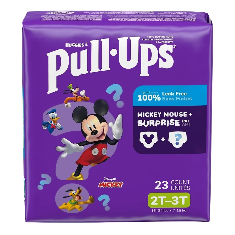 Sous-vêtements d’entraînement  pour garçons, 2T-3T (16 à 34 livres)