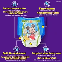 Sous-vêtements d’entraînement  pour garçons, 2T-3T (16 à 34 livres)