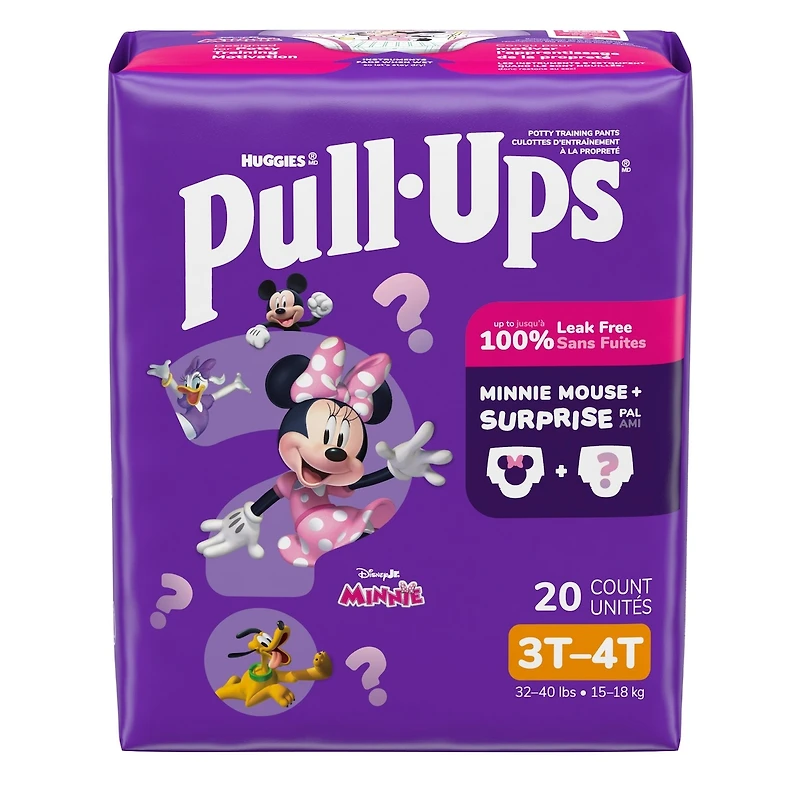 Girls' Potty Training Pants, 3T-4T (32-40 lbs)