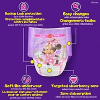 Girls' Potty Training Pants, 3T-4T (32-40 lbs)