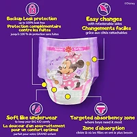 Sous-vêtements d’entraînement  pour filles, 4T-5T (38 à 50 livres)