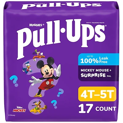 Boys' Potty Training Pants, 4T-5T (38-50 lbs)
