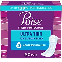 Serviettes Ultra Minces Pour Incontinence, Absorption Moyenne, Longueur Ordinaire