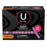 Click Compact Tampons, Super Plus