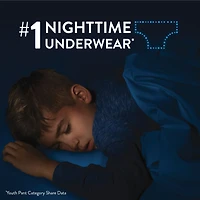 Goodnites Boys' Nighttime Bedwetting Underwear, XL (95-140 lb.), 28 Ct