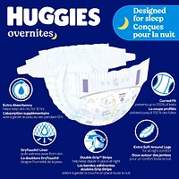 Overnites Nighttime Baby Diapers, Size 6 (35+ lbs), 42 Ct