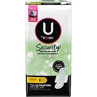 Serviettes ultraminces Clean & Secure avec ailes, absorption régulière
