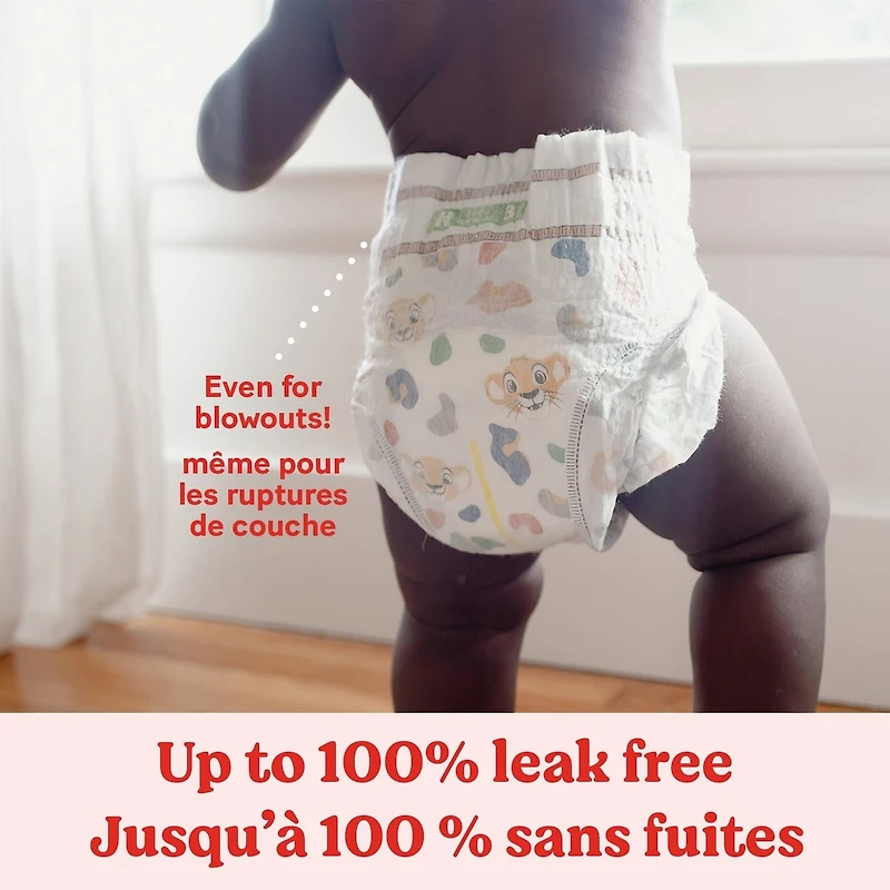 couches pour bébés Little Movers, taille 7 (41 livres et plus