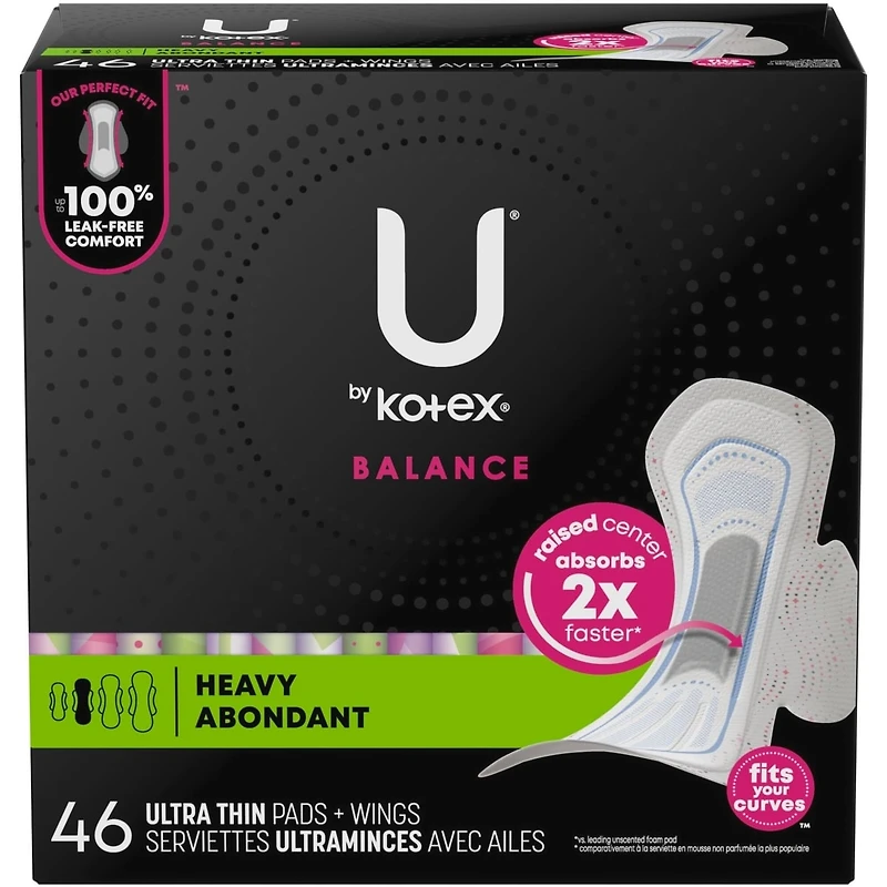 Ultra Thin Pads with Wings