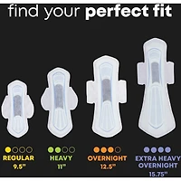 Ultra Thin Pads with Wings, Heavy Absorbency