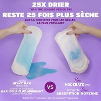 Serviettes d’incontinence Poise pour femmes, degré d’absorption 7, ultra-absorption