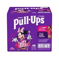 Girls' Potty Training Pants, 5T-6T (46+ lbs)