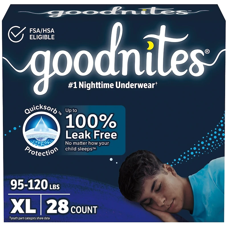 Girls' Nighttime Bedwetting Underwear