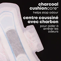 Serviettes maxi de nuit U by Kotex Clean & Secure avec ailes