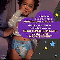 Sous-vêtements d’entraînement de nuit pour filles, 4T-5T (38-50 livres]