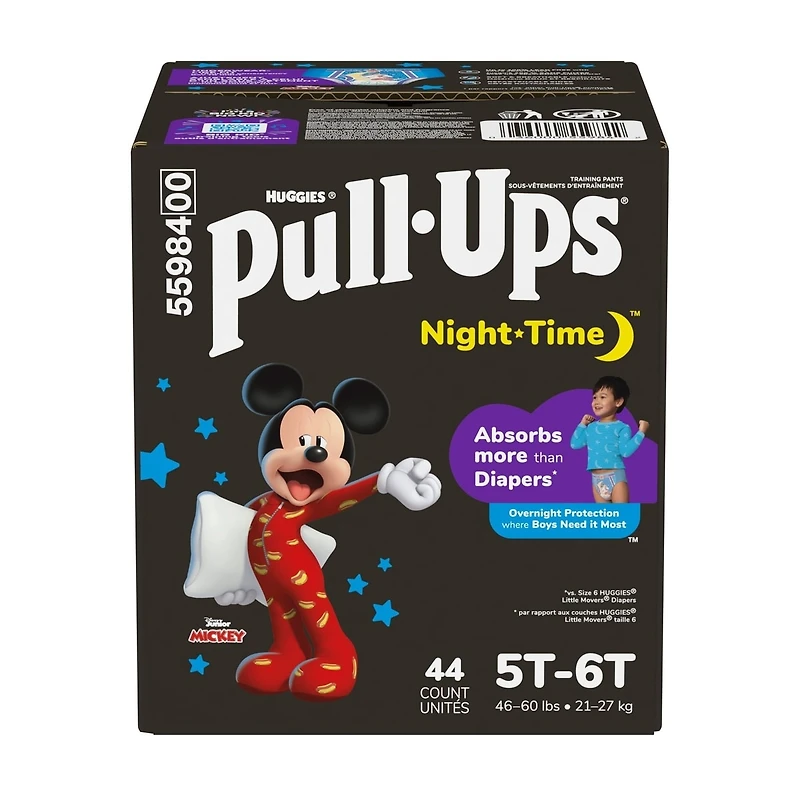 Sous-vêtements d’entraînement Pull-Ups Learning Designs pour garçons, 5T-6T (42-60 lbs)