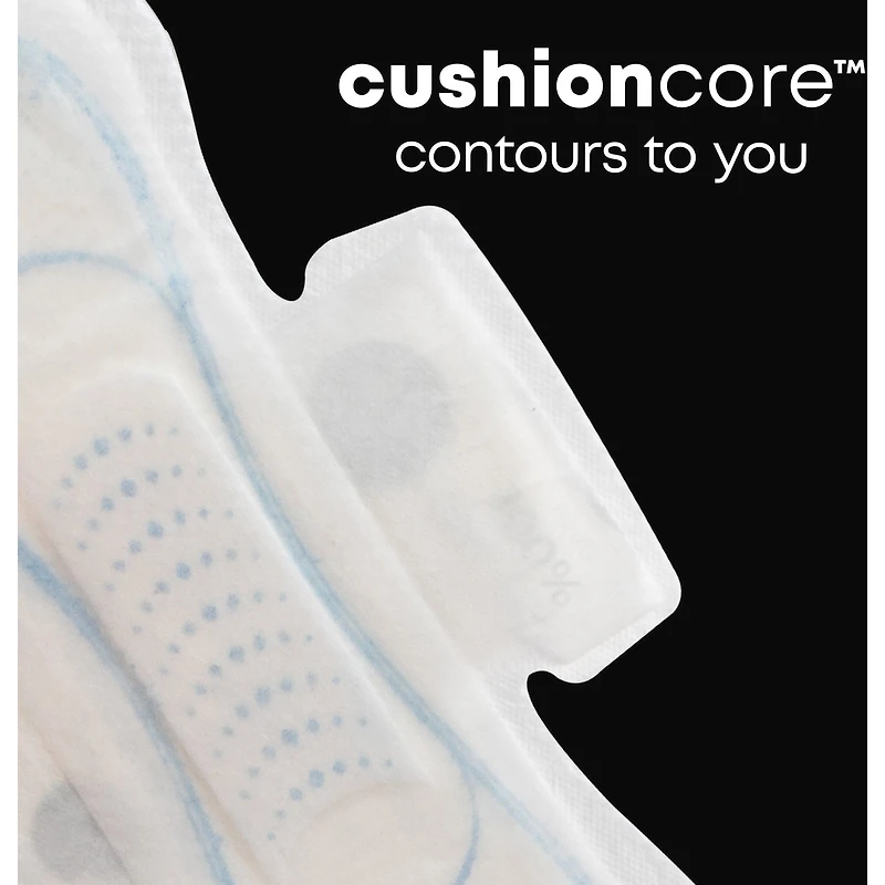 Serviettes ultraminces  Clean & Secure avec ailes, absorption élevée