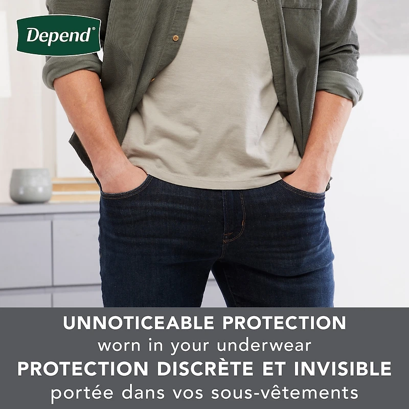 Shields Serviettes d’incontinence pour hommes, absorption légère, 90 unités