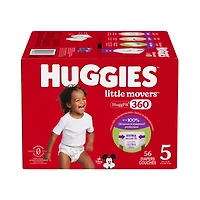 Little Movers HuggFit 360° Baby Diapers with 360° Waistband