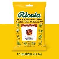Original Natural Herb Cough Suppressant Throat Lozenges