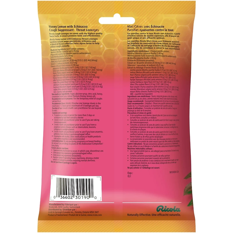 RICOLA HERB COUGH DRP ECHINACE