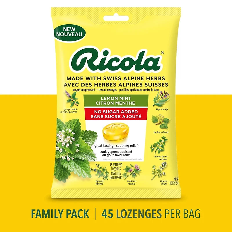 Ricola Sachet - Citron Menthe SSA