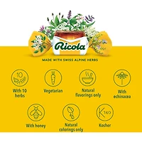 Miel Citron Avec Ech inacee's Sachet Familial Pastilles apaisantes la toux