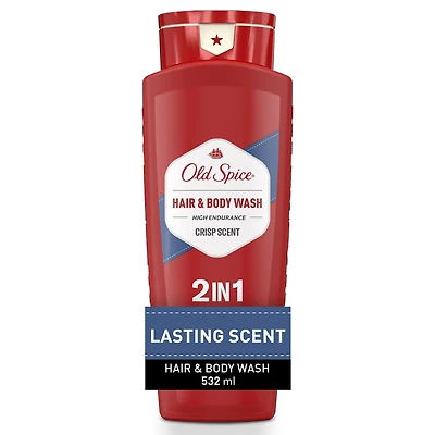 OLD SPICE H E BDY WSH SHAMPOO