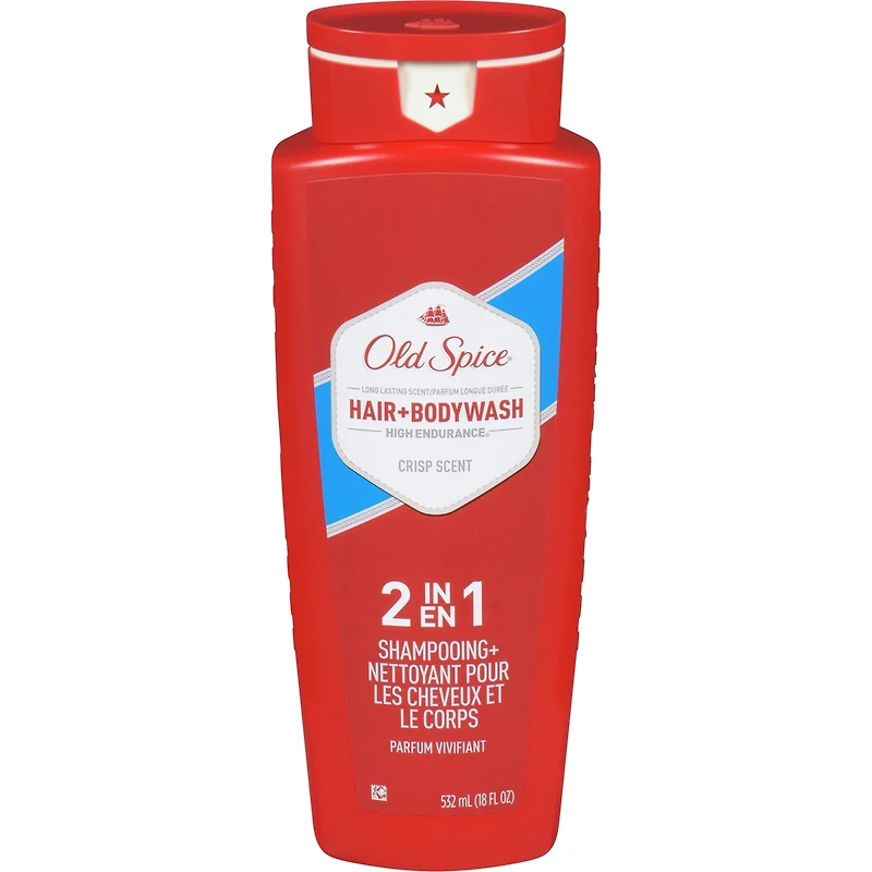 OLD SPICE H E BDY WSH SHAMPOO