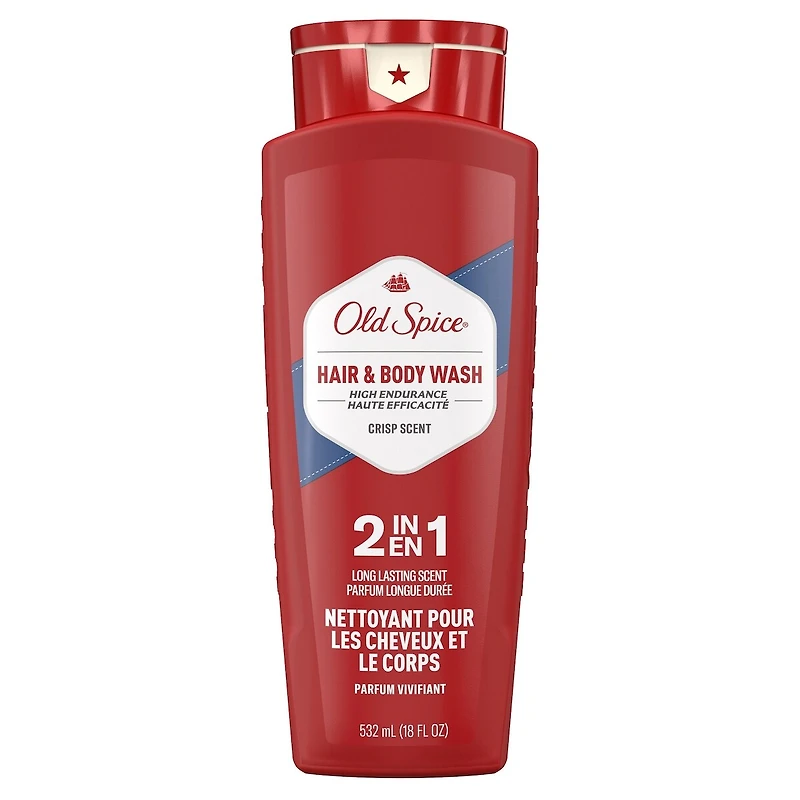 OLD SPICE H E BDY WSH SHAMPOO