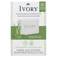 Ivory Bar Soap Aloe Scent 90 g, 10 count