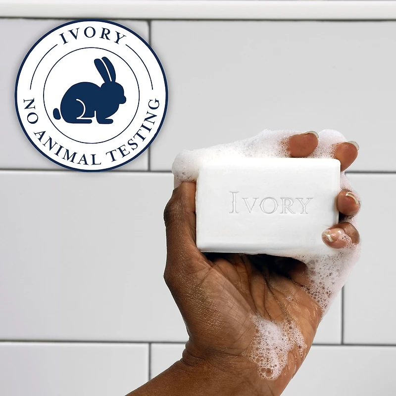 Ivory Bar Soap Aloe Scent 90 g, 10 count