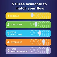 Serviettes Always Ultra Thin, de nuit, avec ailes Flexi-Wings, taille 4, non parfumées