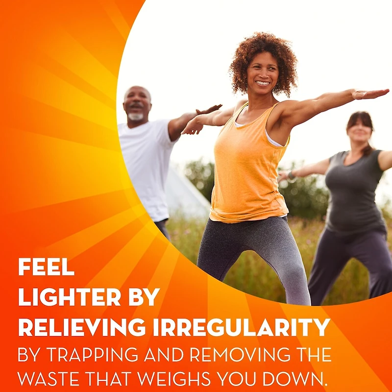 3 in 1 MultiHealth Fibre! Fiber Supplement Powder, Orange