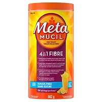Fibres MultiSanté 3 en 1! Supplément de fibres en poudre, sans sucre, orange