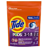 Liquid Laundry Detergent Pods, Spring Meadow, 31 Count