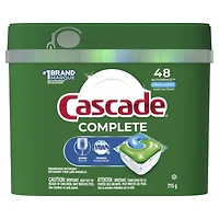 Complete ActionPacs, Dishwasher Detergent, Fresh Scent, 48 count